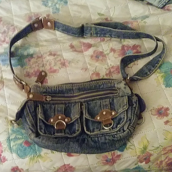 Handbags - Denim purse